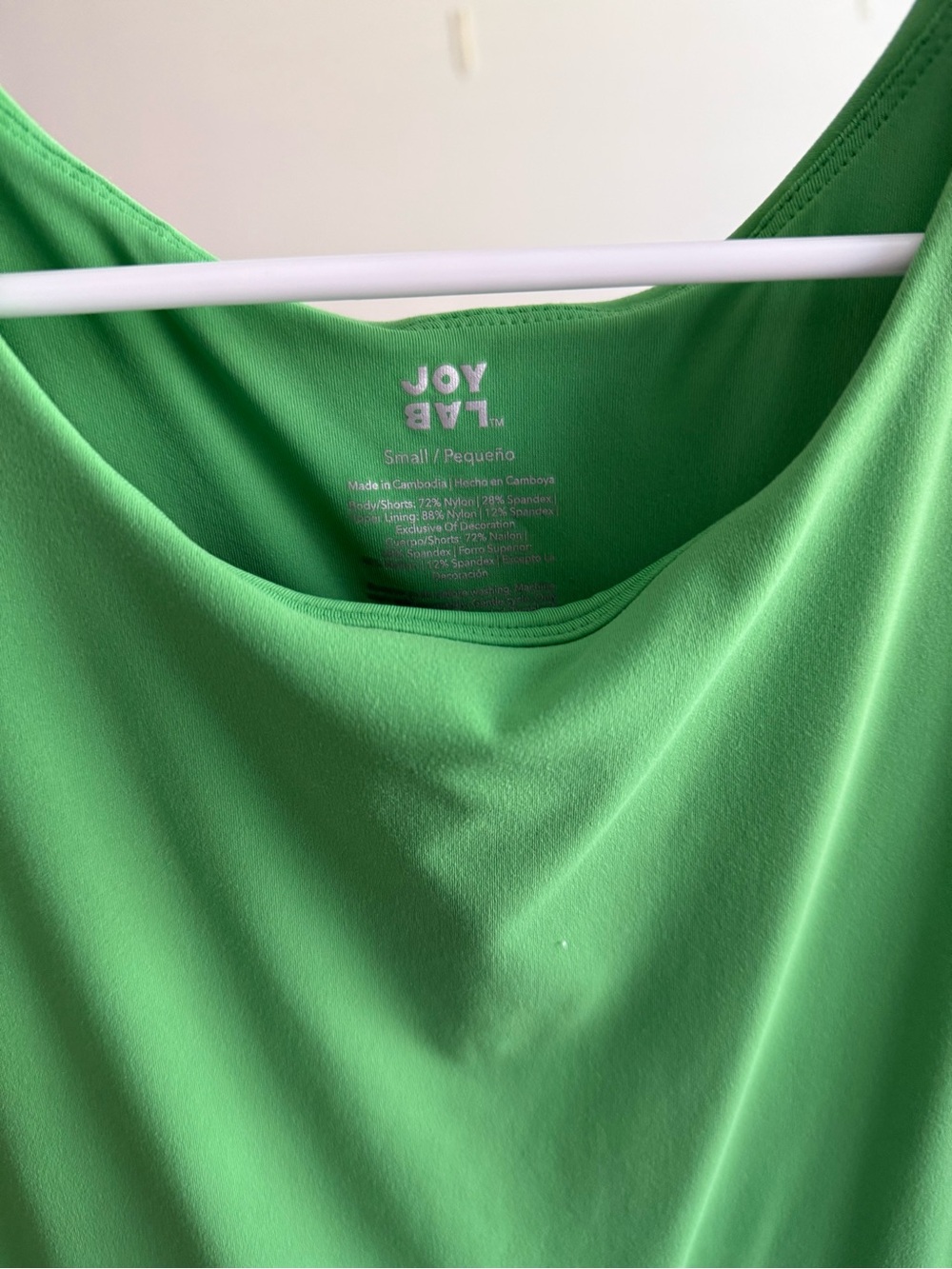 JoyLab Bright Green Athletic Dress - Picture 5 of 12